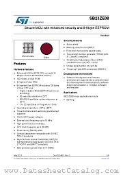 SB23ZE08 datasheet pdf ST Microelectronics