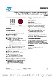SC23Z018 datasheet pdf ST Microelectronics