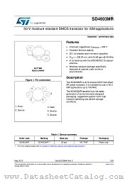 SD4933MR datasheet pdf ST Microelectronics
