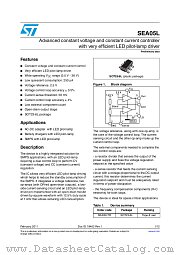 SEA05LTR datasheet pdf ST Microelectronics