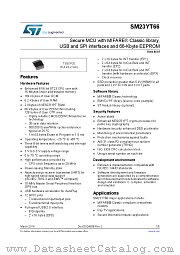 SM23YT66 datasheet pdf ST Microelectronics