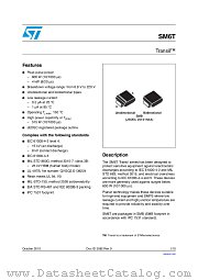 SM6T56CA datasheet pdf ST Microelectronics