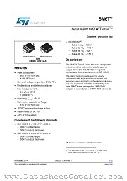 SM6TY datasheet pdf ST Microelectronics