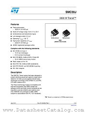 SMC30J30A datasheet pdf ST Microelectronics