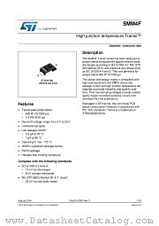 SMM4F13A-TR datasheet pdf ST Microelectronics