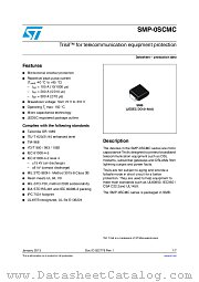 SMP2600SCMC datasheet pdf ST Microelectronics