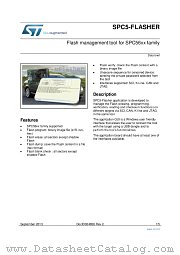 SPC5-FLASHER datasheet pdf ST Microelectronics
