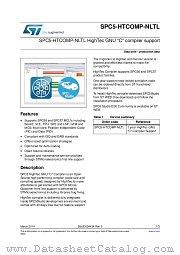 SPC5-HTCOMP-NLTL datasheet pdf ST Microelectronics