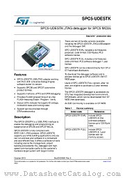 SPC5-UDESTK datasheet pdf ST Microelectronics