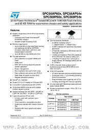 SPC56AP60L3 datasheet pdf ST Microelectronics