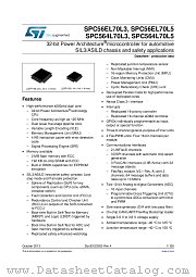 SPC56EL70L5CBOSR datasheet pdf ST Microelectronics