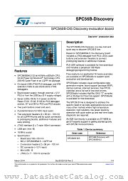 SPC560B-DIS datasheet pdf ST Microelectronics