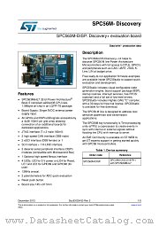 SPC56M-Discovery datasheet pdf ST Microelectronics