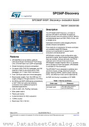 SPC560P-DISP datasheet pdf ST Microelectronics