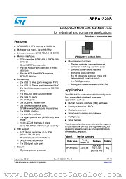 SPEAR320S-2 datasheet pdf ST Microelectronics