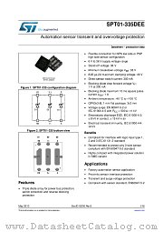 SPT01-335DEE datasheet pdf ST Microelectronics