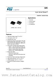 SR1CARU datasheet pdf ST Microelectronics