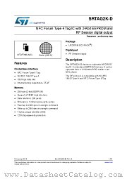 SRTAG2K-DMC6T/2 datasheet pdf ST Microelectronics