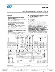ST-9150 datasheet pdf ST Microelectronics