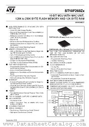 ST10F269Z2 datasheet pdf ST Microelectronics