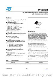 ST1G3234BBJR datasheet pdf ST Microelectronics