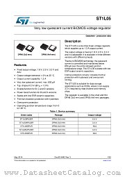 ST1L05 datasheet pdf ST Microelectronics