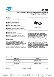 ST1S09IPUR datasheet pdf ST Microelectronics