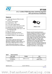 ST1S30 datasheet pdf ST Microelectronics