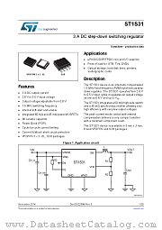 ST1S31D-R datasheet pdf ST Microelectronics