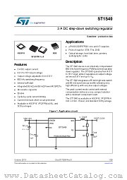 ST1S40IPUR datasheet pdf ST Microelectronics