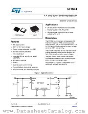 ST1S41PUR datasheet pdf ST Microelectronics