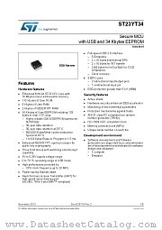 ST23YT34 datasheet pdf ST Microelectronics