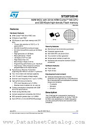 ST32F320-M datasheet pdf ST Microelectronics