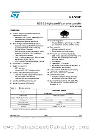 ST72681/R21 datasheet pdf ST Microelectronics