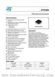 ST7538Q datasheet pdf ST Microelectronics