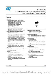 ST7DALIF2 datasheet pdf ST Microelectronics