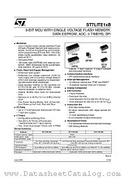ST7FLIT15BF1M6 datasheet pdf ST Microelectronics