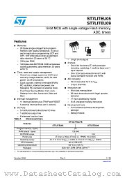 ST7FLITEU09M6 datasheet pdf ST Microelectronics