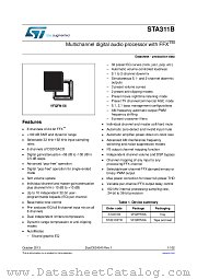 STA311BTR datasheet pdf ST Microelectronics