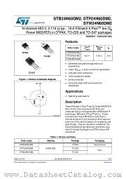 STW24N60DM2 datasheet pdf ST Microelectronics