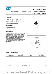 STB80NF55-06T datasheet pdf ST Microelectronics