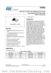STBB2 datasheet pdf ST Microelectronics