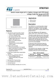 STBCFG01 datasheet pdf ST Microelectronics