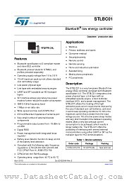 STBLC01 datasheet pdf ST Microelectronics