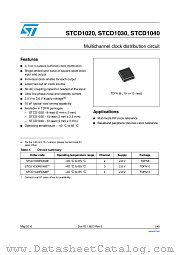 STCD1020RDG6F datasheet pdf ST Microelectronics