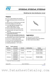 STCD2400 datasheet pdf ST Microelectronics