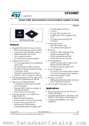 STCOMET datasheet pdf ST Microelectronics