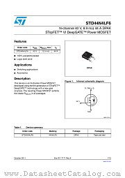 STD44N4LF6 datasheet pdf ST Microelectronics