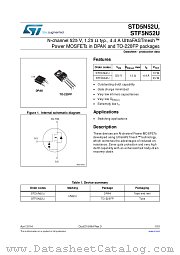 STD5N52U datasheet pdf ST Microelectronics