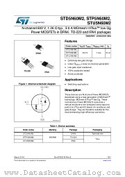 STP5N60M2 datasheet pdf ST Microelectronics